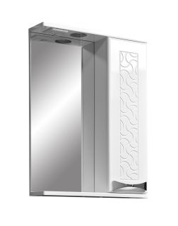 Зеркало-шкаф с подсветкой Stella Polar Ванда 50см белый SP-00000198